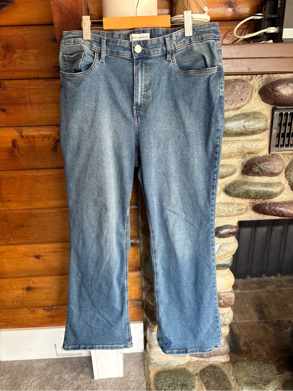 Lane Bryant Signature High Rise Bootcut Jeans Size 18 Light Wash